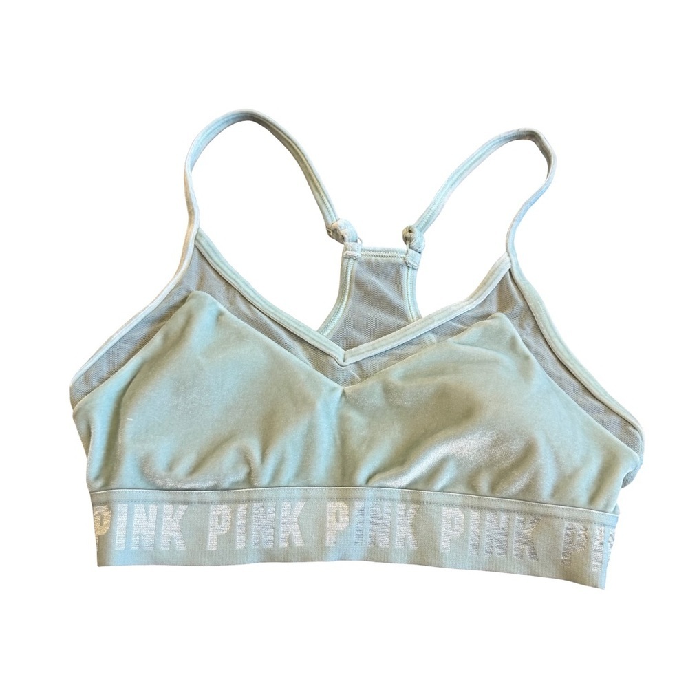 Victoria's Secret Sport Ultimate Lightly Lined Mint Green Sports Bra Size Small